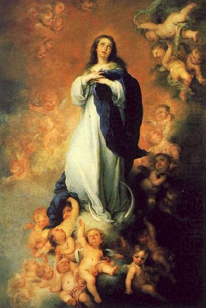 The Immaculate Conception of the Escorial, Bartolome Esteban Murillo